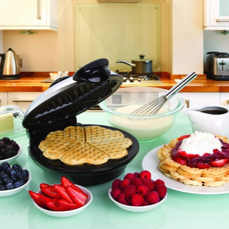 Electric Heart Shape Waffle Maker - 2001