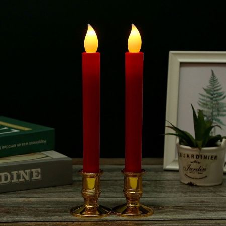 2 Pcs Digital Candle