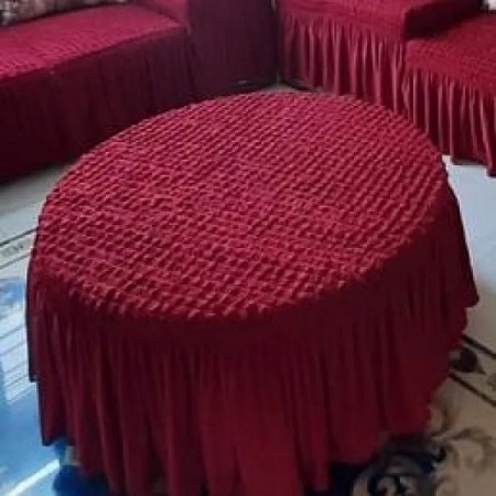 Round T table cover